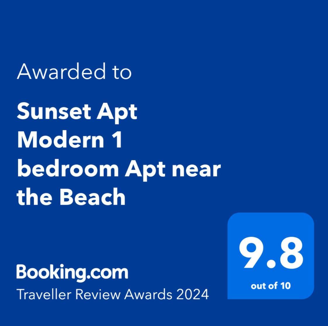 Sunset Apt Modern 1 Bedroom Apt Near The Beach Birżebbuġa Exteriér fotografie
